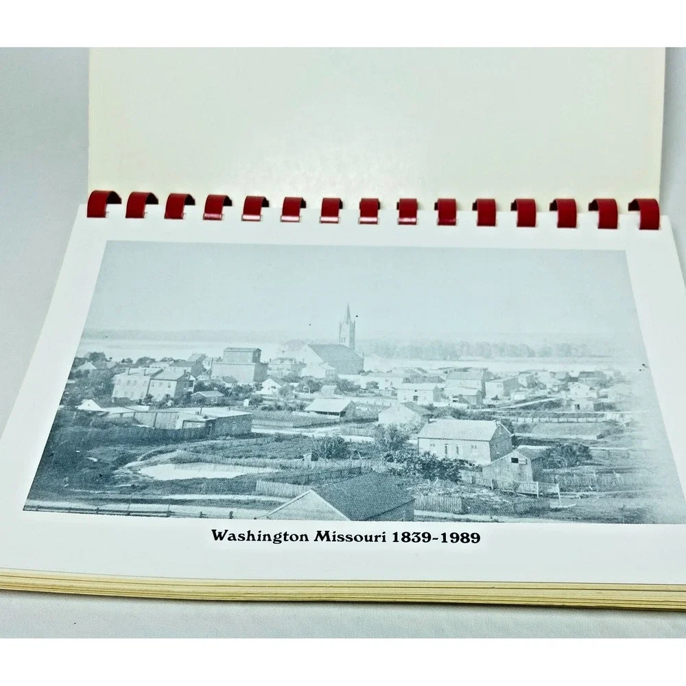 Vintage 1989‎ Washington Missouri MO Sesquicentennial Cookbook 150 years